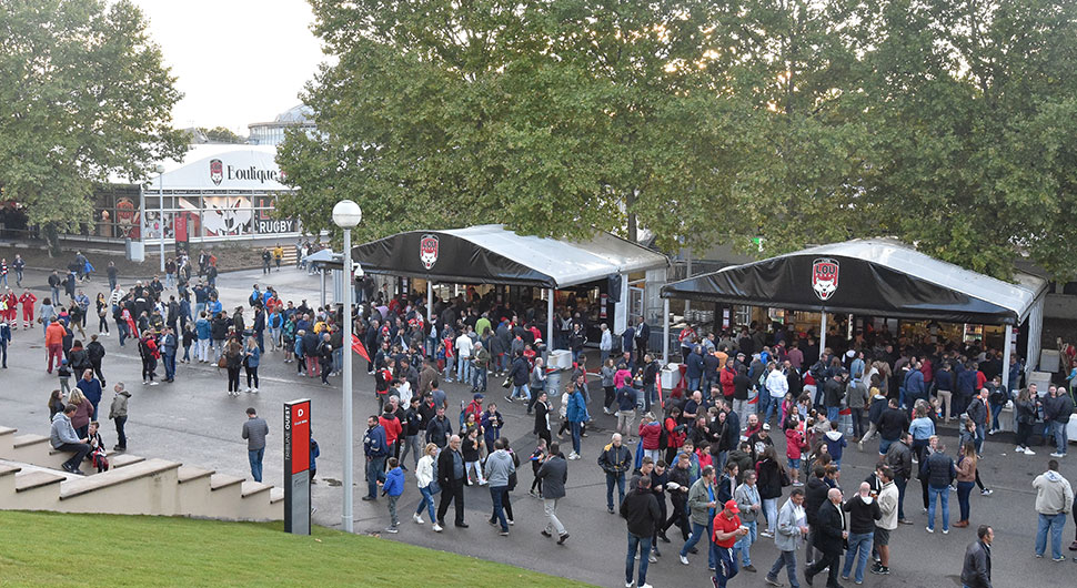 Construction buvette matmut stadium à lyon